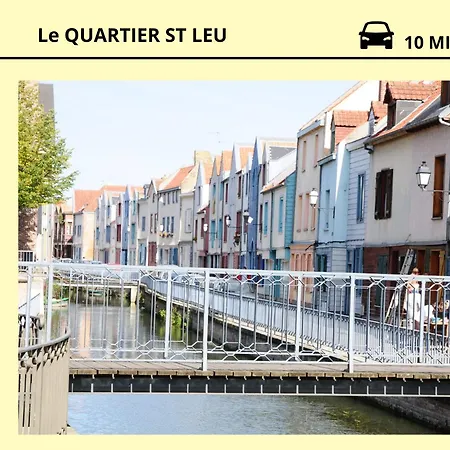 Apartament Dewailly, 2 Chambres, 3 Lits, Elegant, 700m Centre *